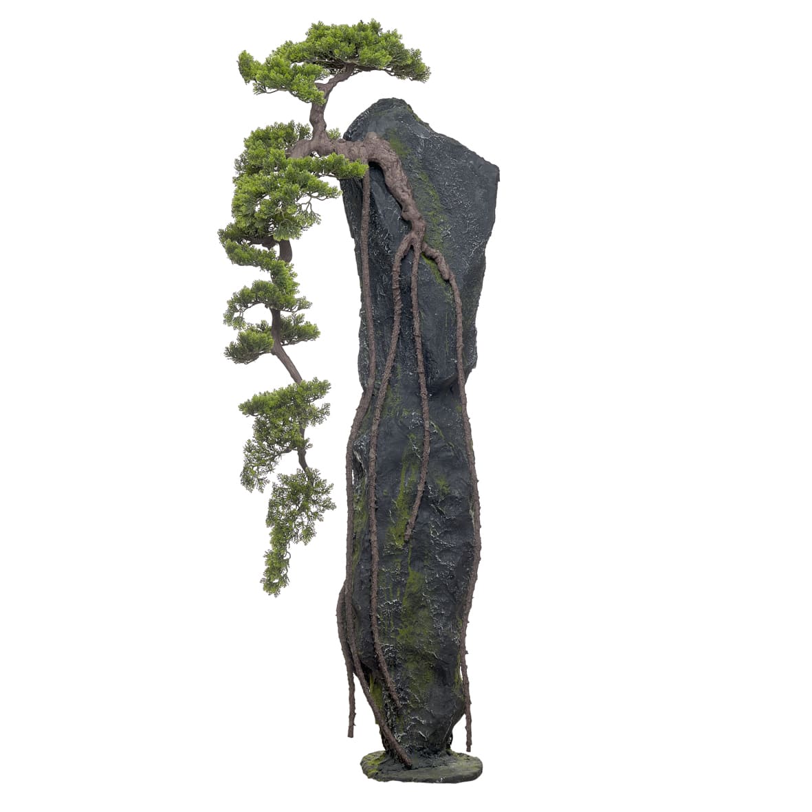 Planta artificial - Pedra c Bonsai (2)
